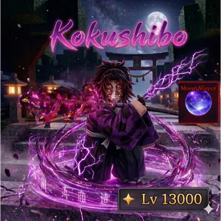 Kokushibo Lv 13000 ⚔️ / Moon Slayer Lv 13000 ⚔️