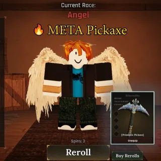 🔥 Meta Pickaxe The Forge (Beta) Account | angel +Prismatic PickaxeLv.100+