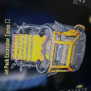 Level 25 Excavator Jetpack