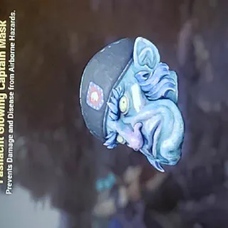 Glowing Captain Fasnacht Mask