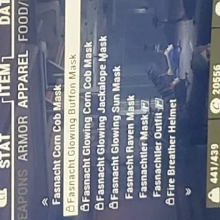 Glowing Fasnacht Masks