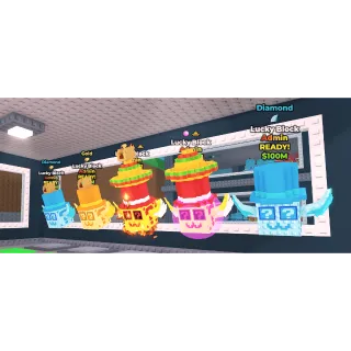 5x admin lucky block