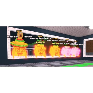 5x festive lucky block