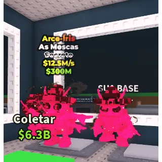 1x los cucarachas rainbow