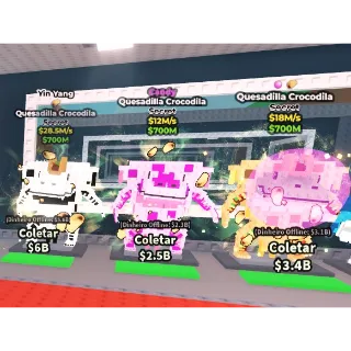 3x quesadilla crocodila