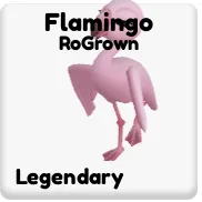 1x Flamingo ropets