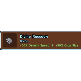 1X RACCOON GROW IT RNG