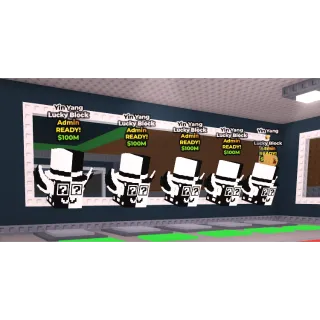 5x admin lucky block