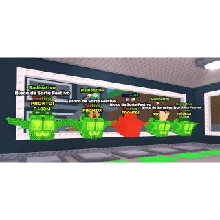 5x festive lucky block