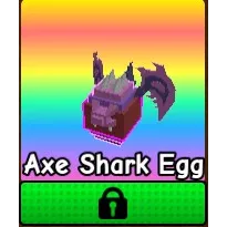 10x Axe Shark Egg Build a Zoo