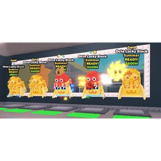 5x octo lucky block