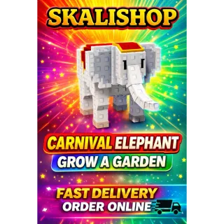 1x carnival elephant