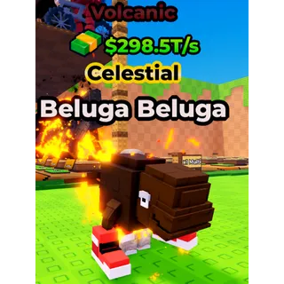 Kick A Lucky Block - beluga beluga volcanic celestial 298.5t/s