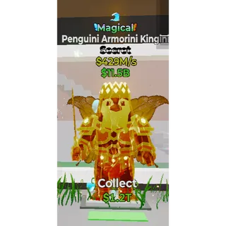 1x Penguini Armorini Kingini Magical 429m
