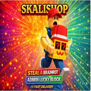 1x Admin lucky block