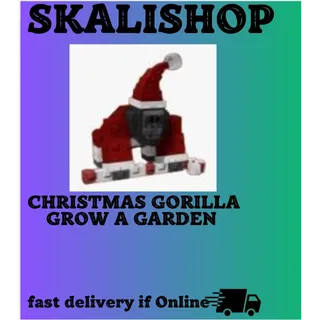 1x Christmas gorilla 