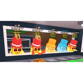 5x Admin lucky block