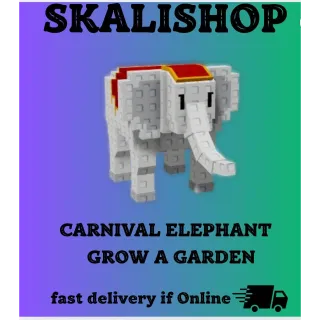 1x carnival elephant