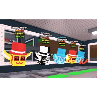 5x admin lucky block