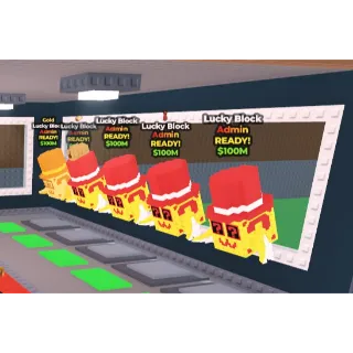 5x admin lucky block