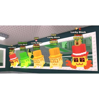 5x admin lucky block