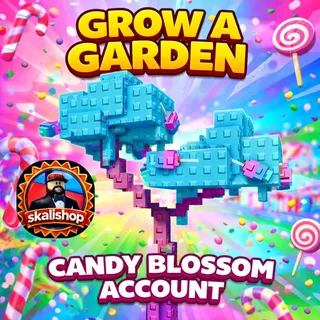 1X TREE CANDY BLOSSSOM (Grow a Garden Account)