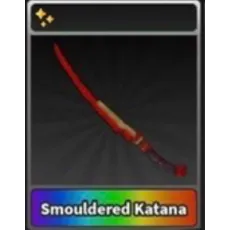 Smouldered katana - STK