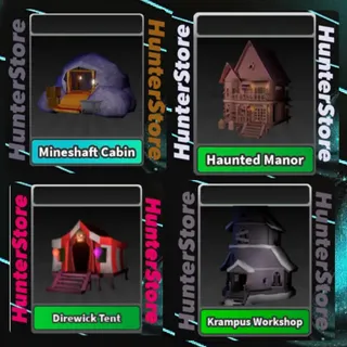 4 cabins bundle - STK