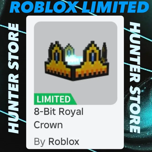 8-Bit Royal Crown - Roblox LIMITED - Other Game Item - Gameflip