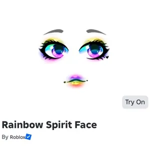 Rainbow Spirit Face - Toy code