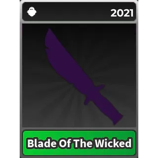 Blade of the wicked - STK