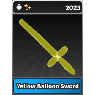 Yellow balloon - STK