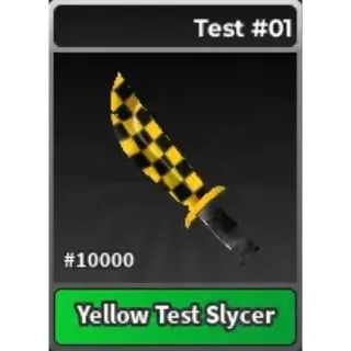 Yellow test slycer - STK