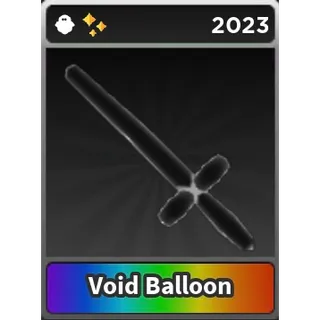 Black balloon (Void balloon) - STK