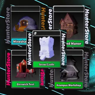 5 cabins bundle - STK