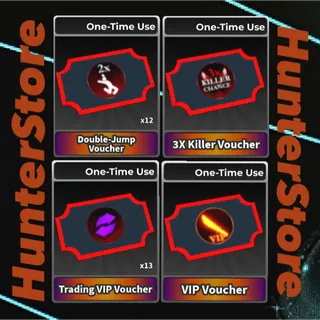 All 4 vouchers - STK