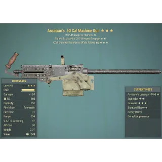 AE 250 .50 Cal Machine Gun