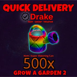 500x Super Watering Can (Very Cheap)