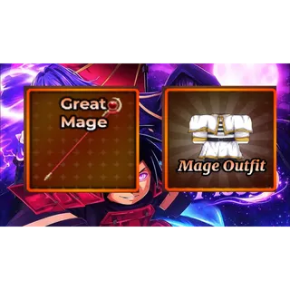 GREAT MAGE + MAGE OUTFIT - SAILOR PIECE