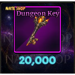 20000 DUNGEON KEY - SAILOR PIECE