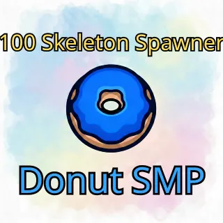 DonutSMP 100 skeleton spawner