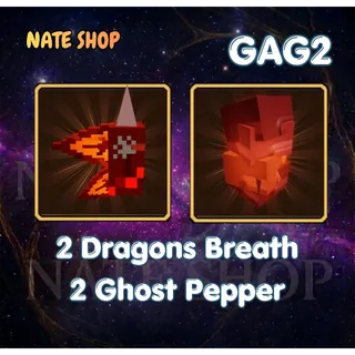 2X DRAGONS BREATH + 2X GHOST PEPPER | GAG2