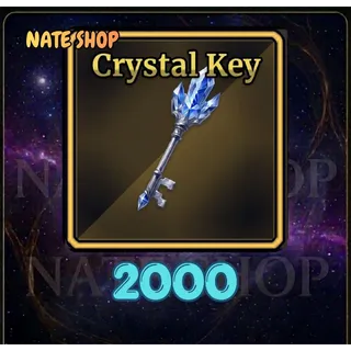 2000 CRYSTAL KEY - SAILOR PIECE