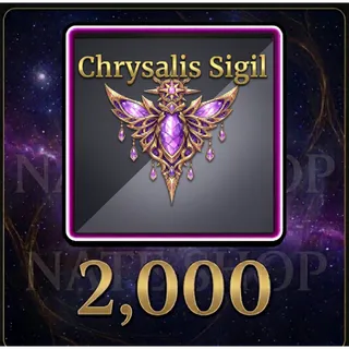 2000 CHRYSALIS SIGIL SAILOR PIECE
