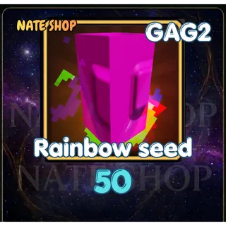 50 RAINBOW SEED | GROW A GARDEN 2 | GAG2