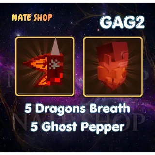 5X DRAGONS BREATH + 5X GHOST PEPPER | GAG2