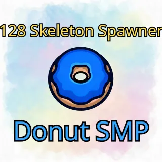 DonutSMP 128 skeleton spawner
