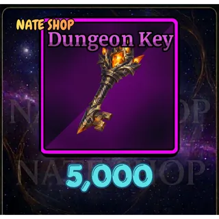 5000 DUNGEON KEY - SAILOR PIECE