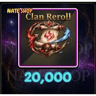 20000 CLAN REROLL - SAILOR PIECE