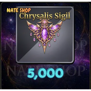 5000 CHRYSALIS SIGIL - SAILOR PIECE
